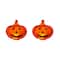 6" LED Illuminated Mercury Glass Jack-O-Lanterns, 2ct.